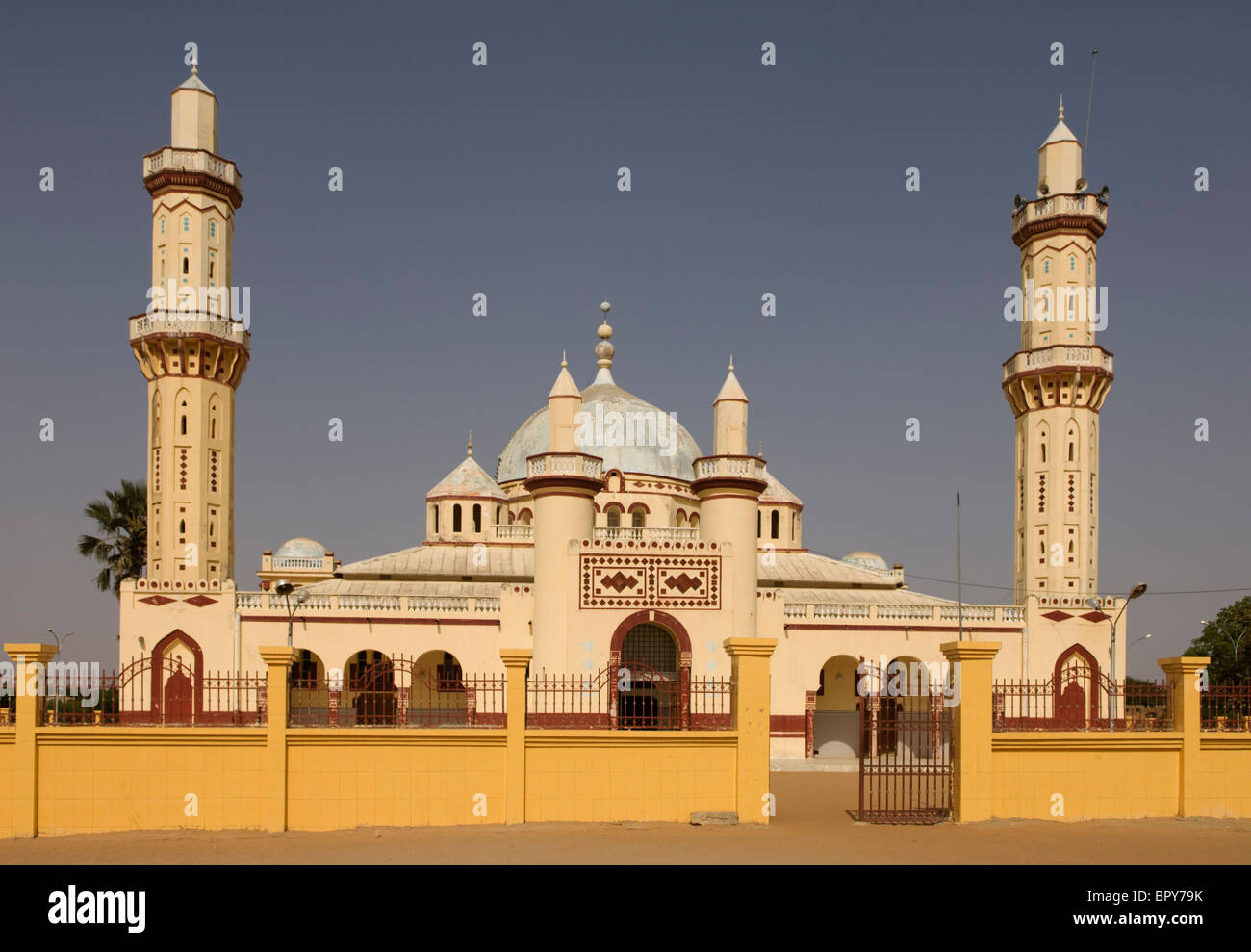 Mosquée, Diourbel, Sénégal Banque D'Images