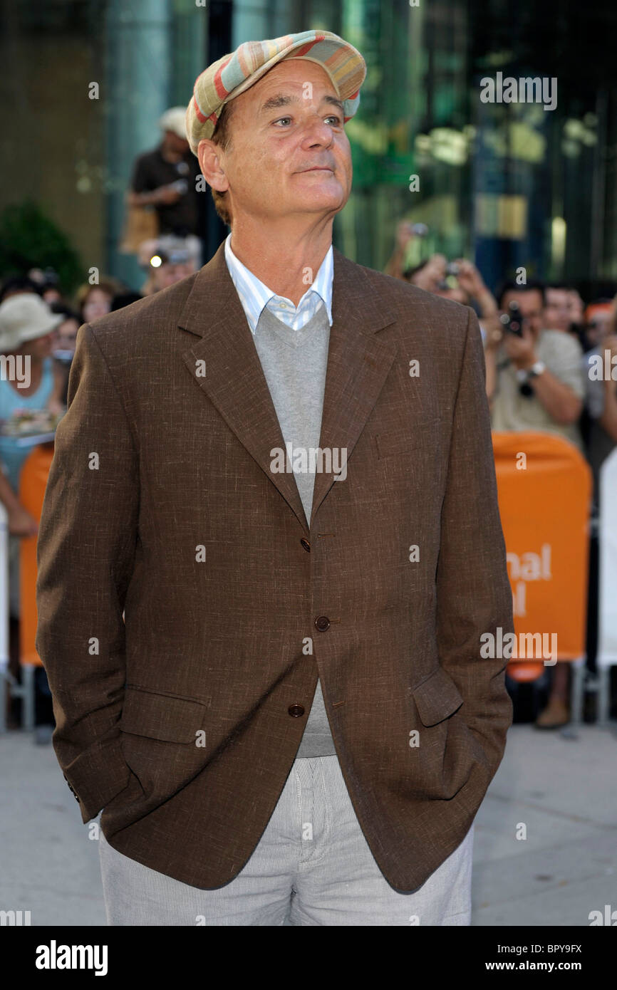 Bill Murray au croisement "Get Low" pendant la premiere du Toronto International Film Festival 2009. Banque D'Images