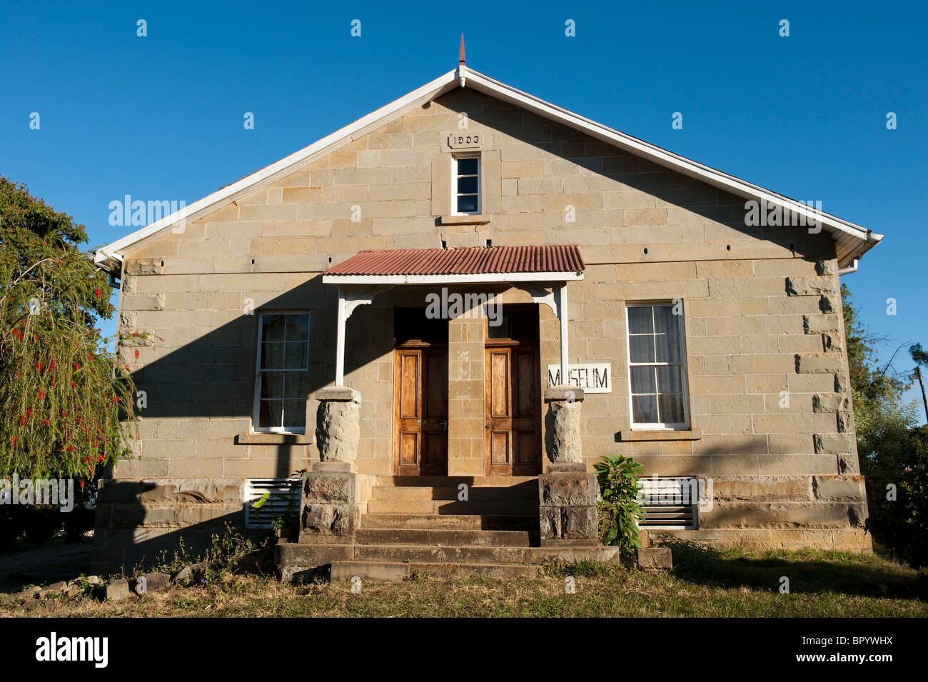 Maison en pierre, Livingstonia, Malawi Banque D'Images