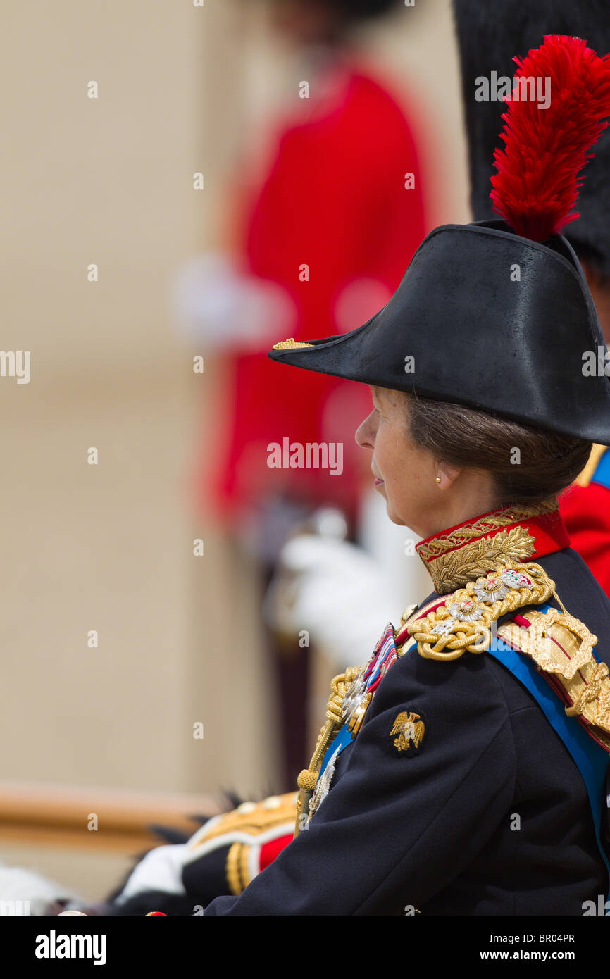 Le duc de Kent (et la princesse royale) à cheval Banque D'Images