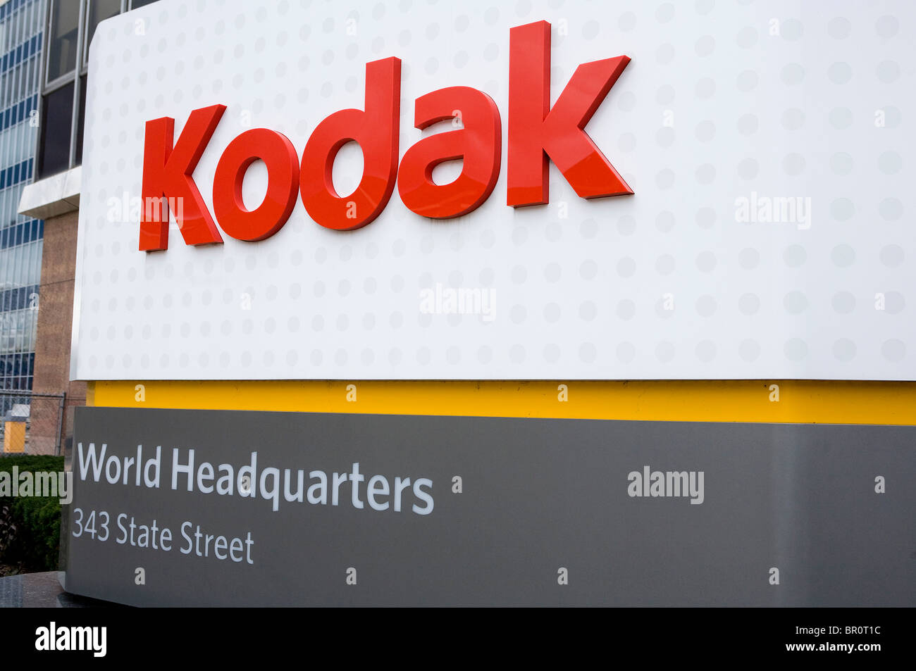 Le siège mondial de l'Eastman Kodak Company. Banque D'Images