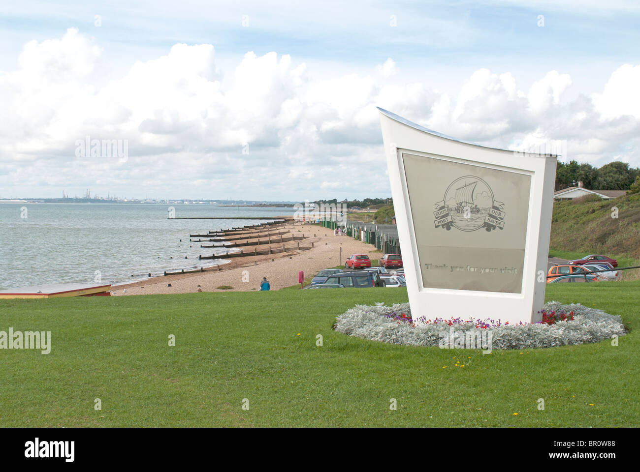 Lee on Solent Banque D'Images
