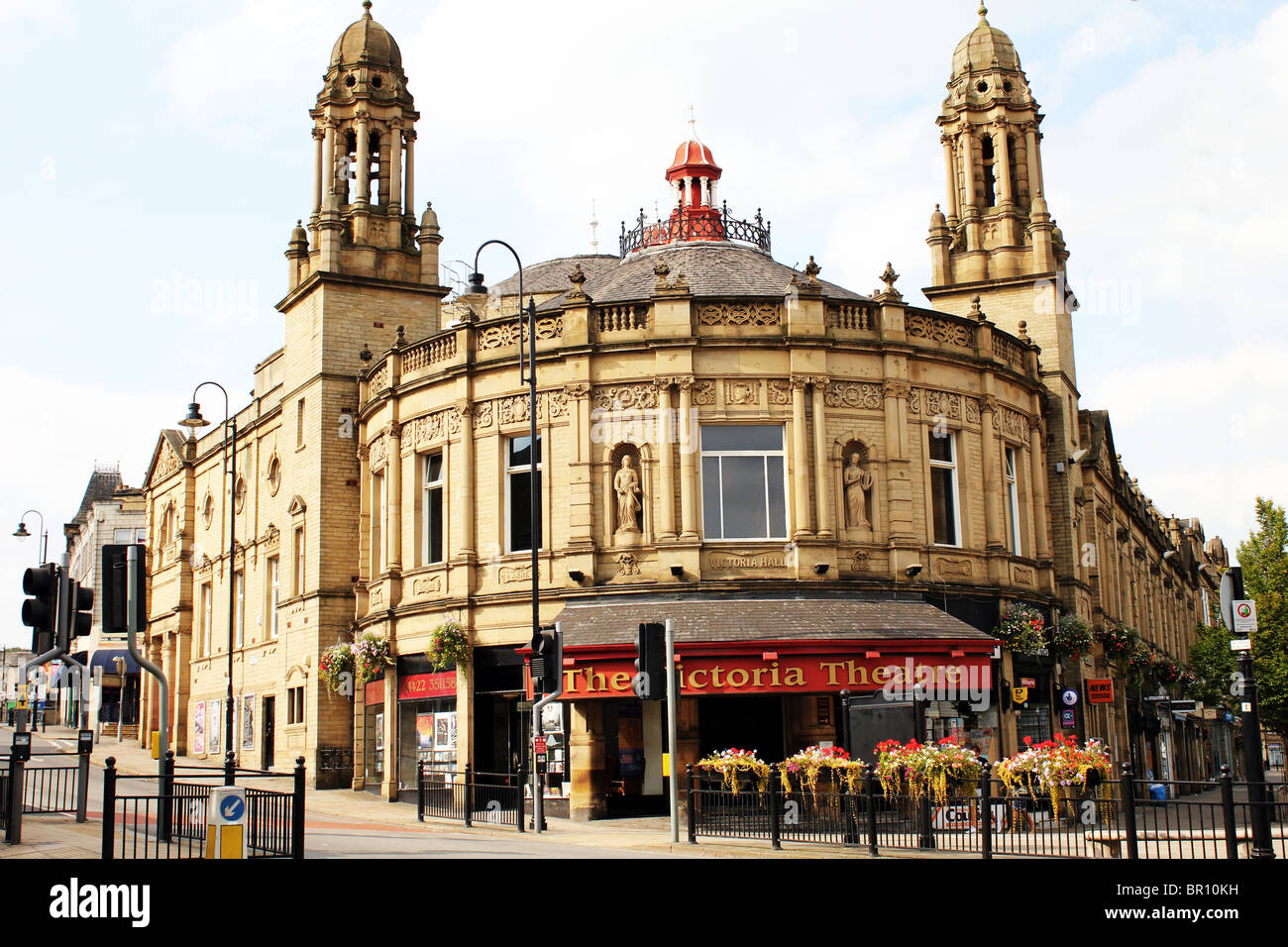 Théâtre Victoria Halifax Yorkshire Royaume-uni UK Architecture montrant Banque D'Images