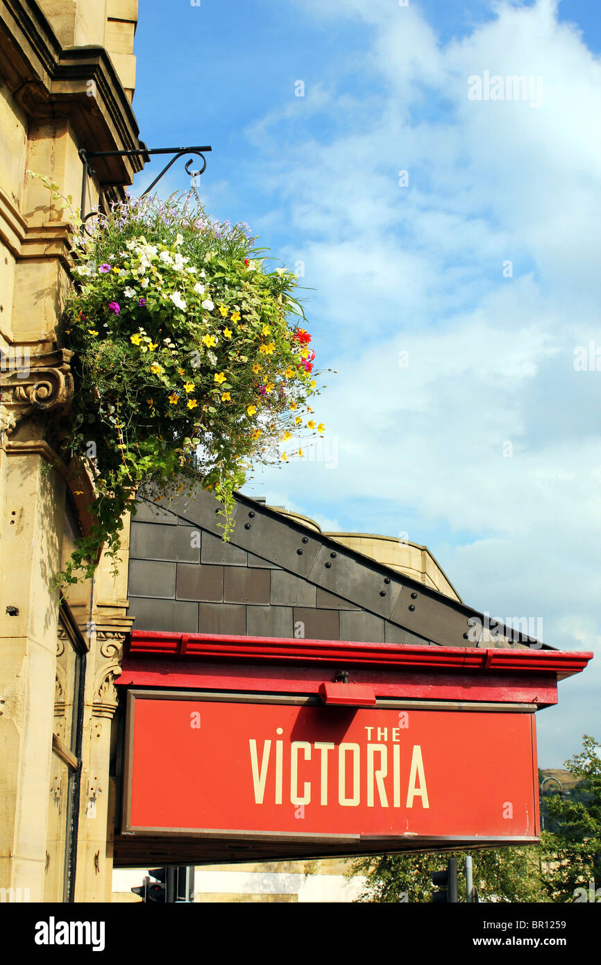 Théâtre Victoria Halifax Yorkshire Royaume-uni UK Architecture montrant Banque D'Images