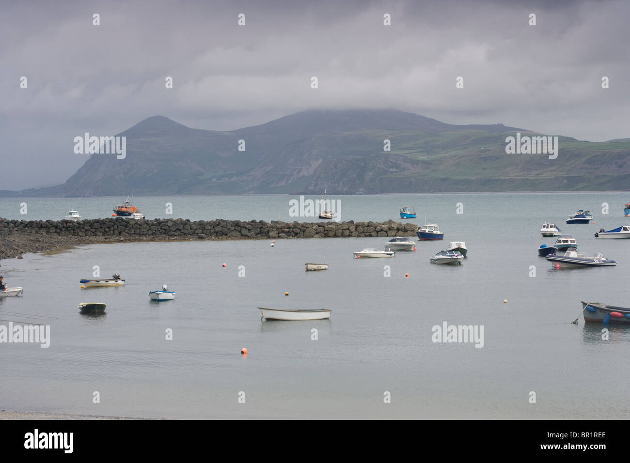 Vue de Nefyn, Ty Coch inn, ou la péninsule de Lleyn Galles Llyn Banque D'Images