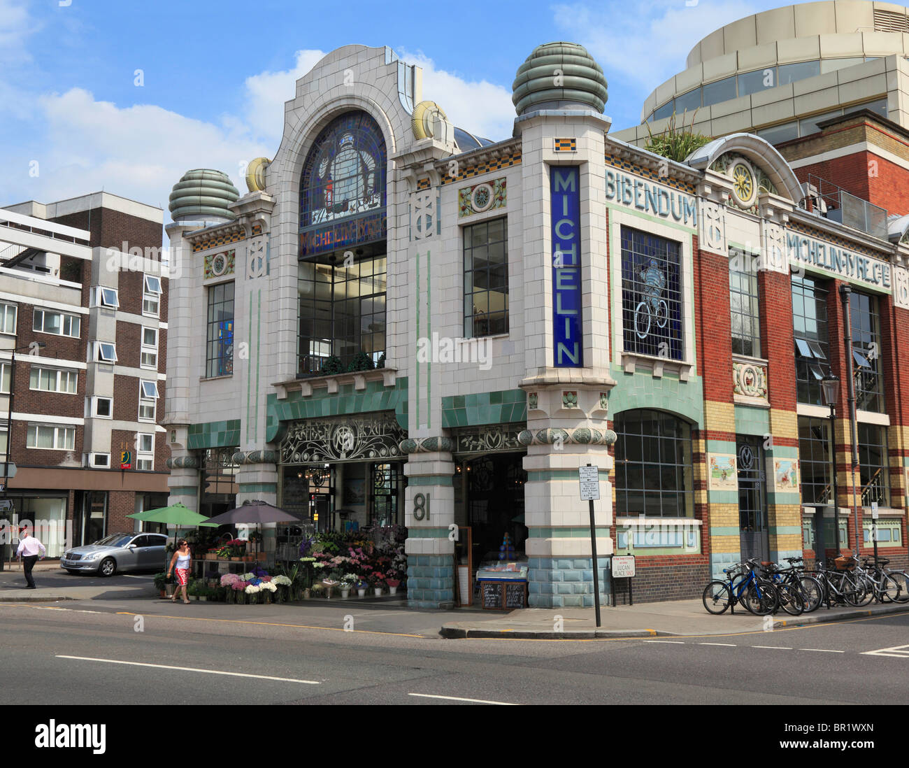 Le bâtiment Michelin à South Kensington London UK Banque D'Images