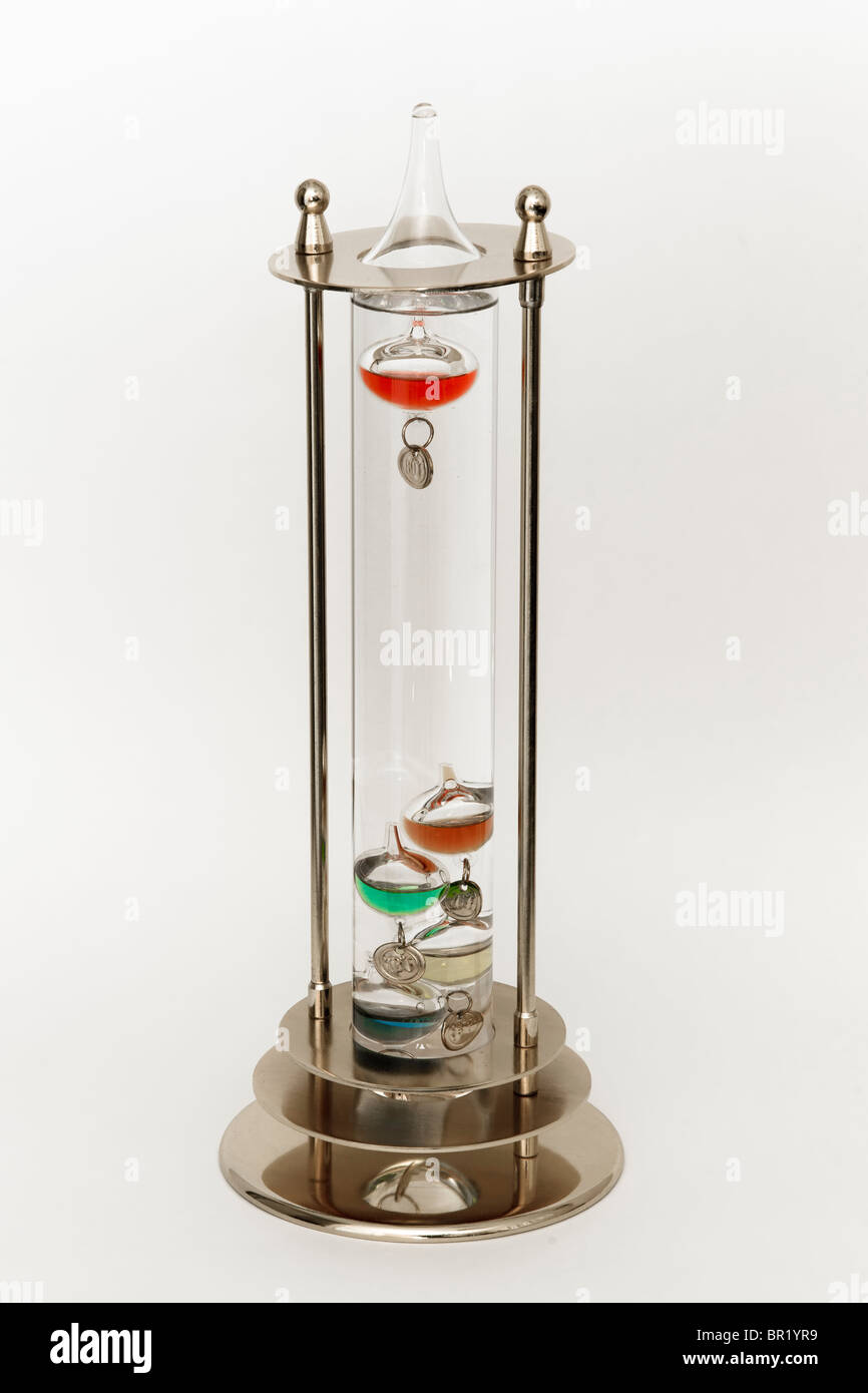 Thermomètre en verre suspendu Banque de photographies et d'images à haute  résolution - Alamy