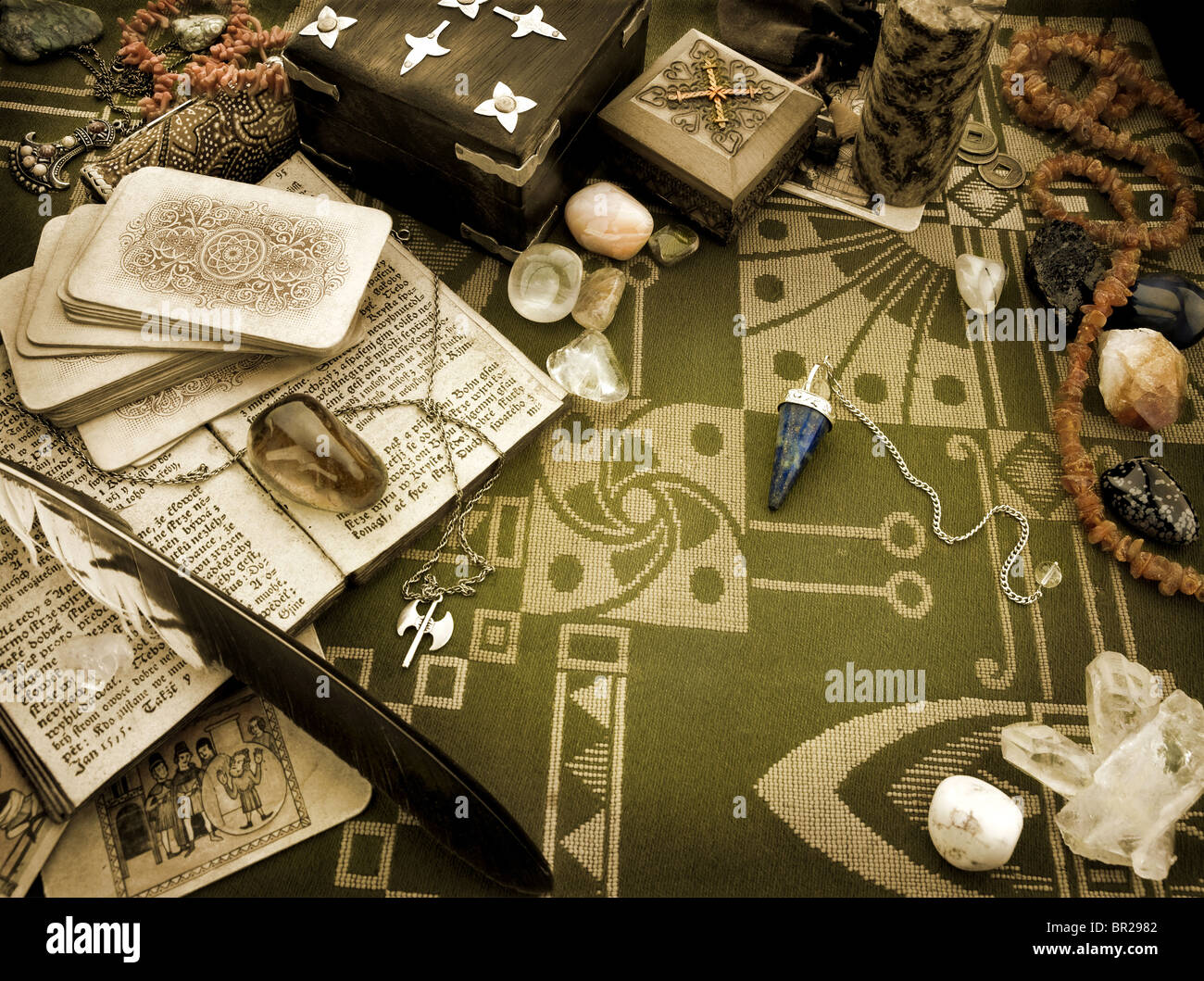 La vie encore ésotérique Banque D'Images