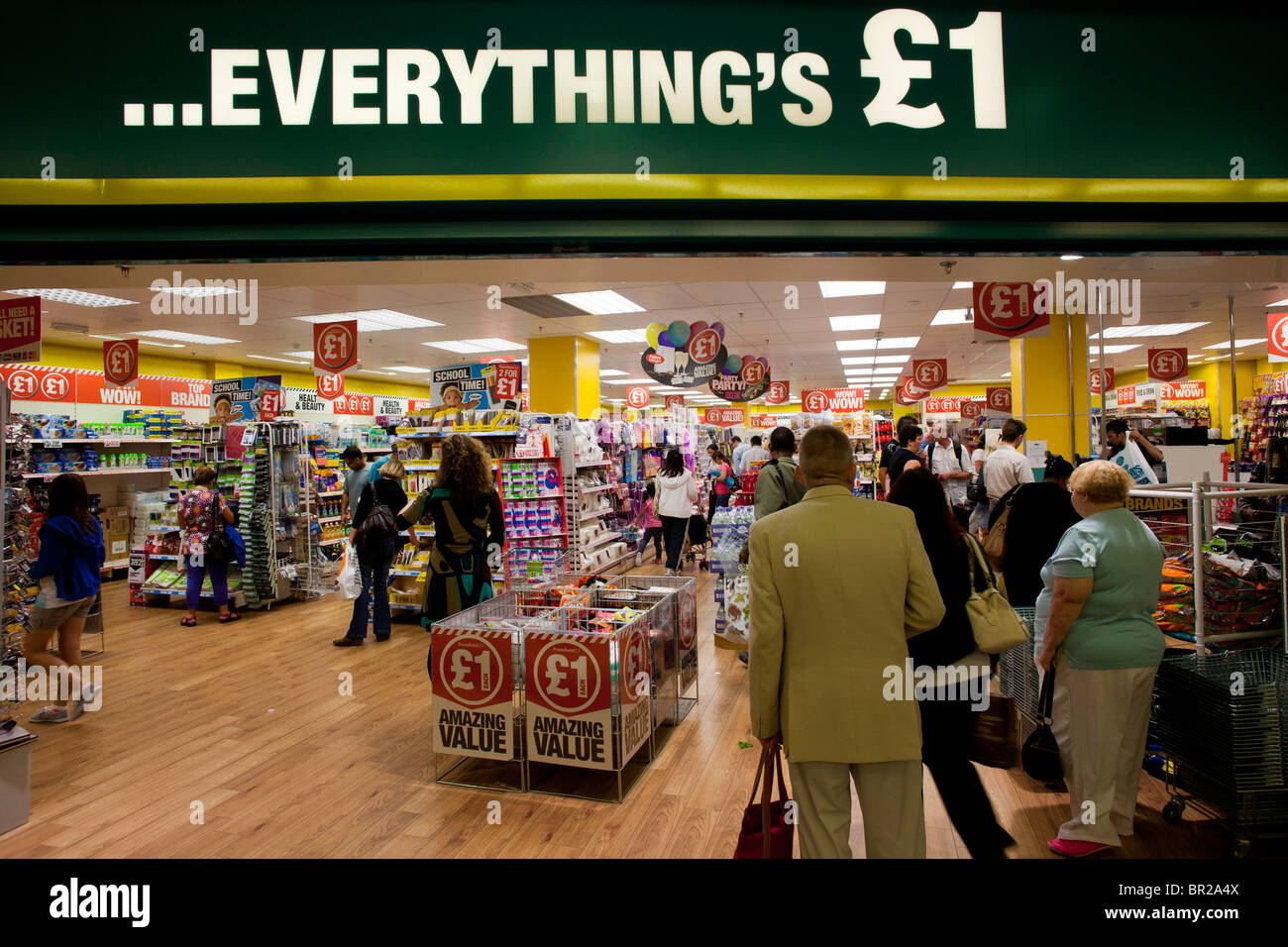 Une livre shop à Ealing Broadway Shopping Centre, W5, Ealing, London, United Kingdom Banque D'Images