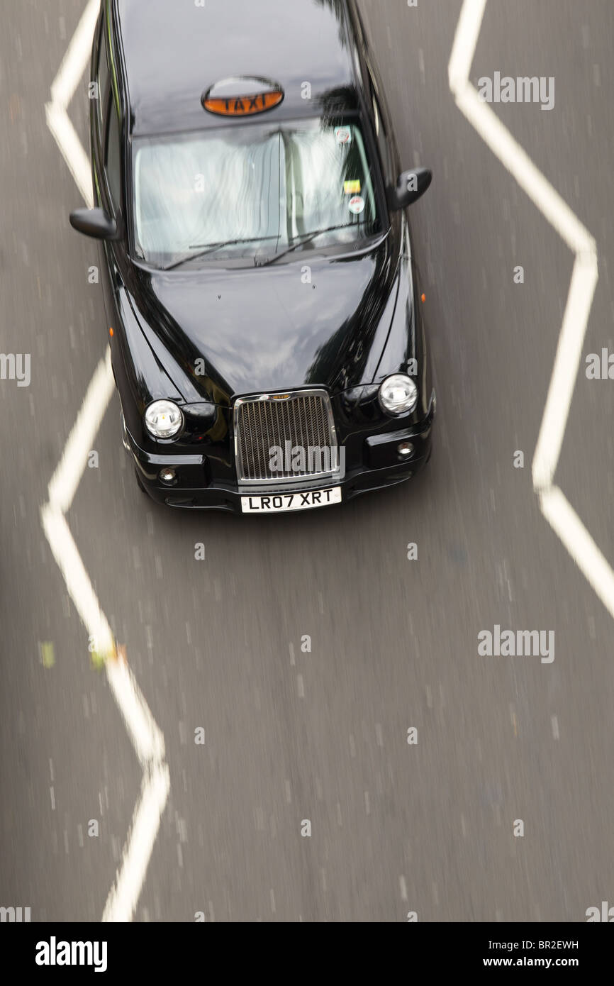 Taxi londonien Banque D'Images