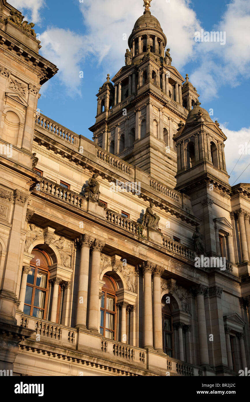 City Chambers, Glasgow, Ecosse Banque D'Images