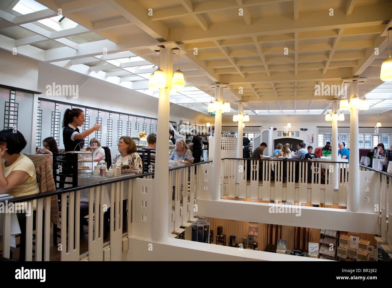 Le salon de thé Willow dans Sauchiehall Street à Glasgow, Ecosse Banque D'Images