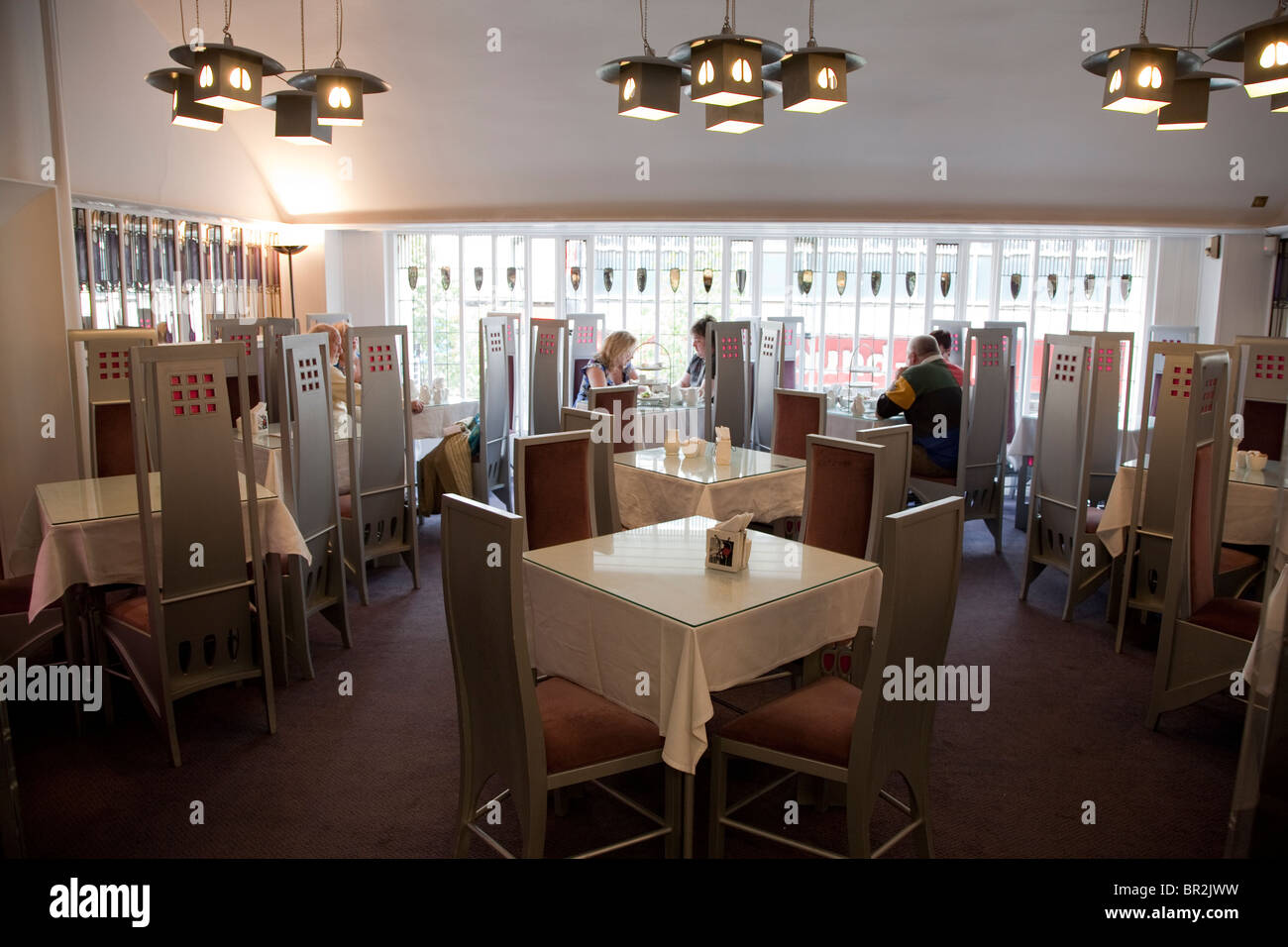 Le Willow Tea Rooms dans Sauchiehall Street à Glasgow, Ecosse Banque D'Images