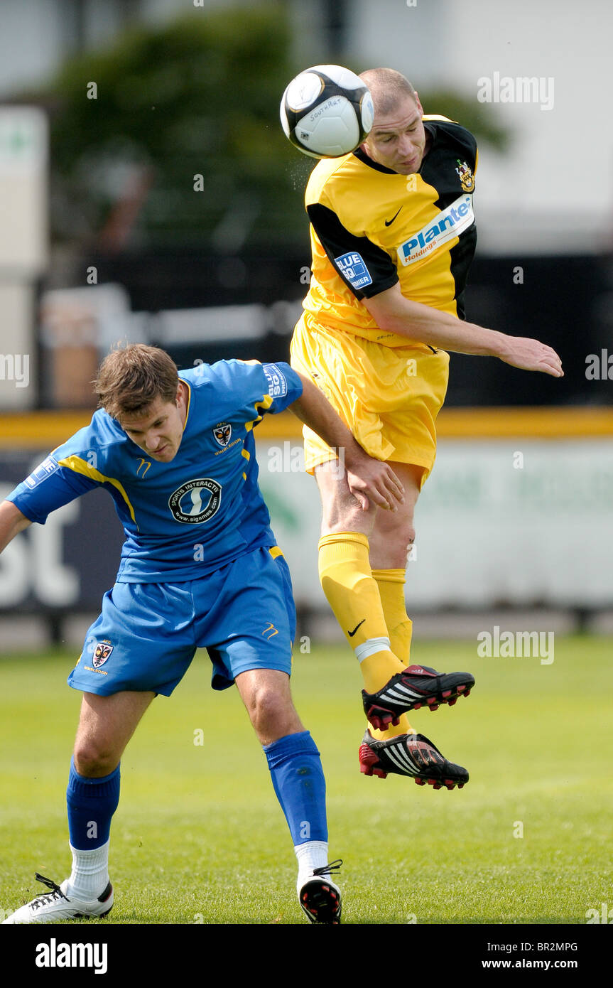 2010 Blue Square Premier League v Southport AFC Wimbledon Aug 14th Banque D'Images