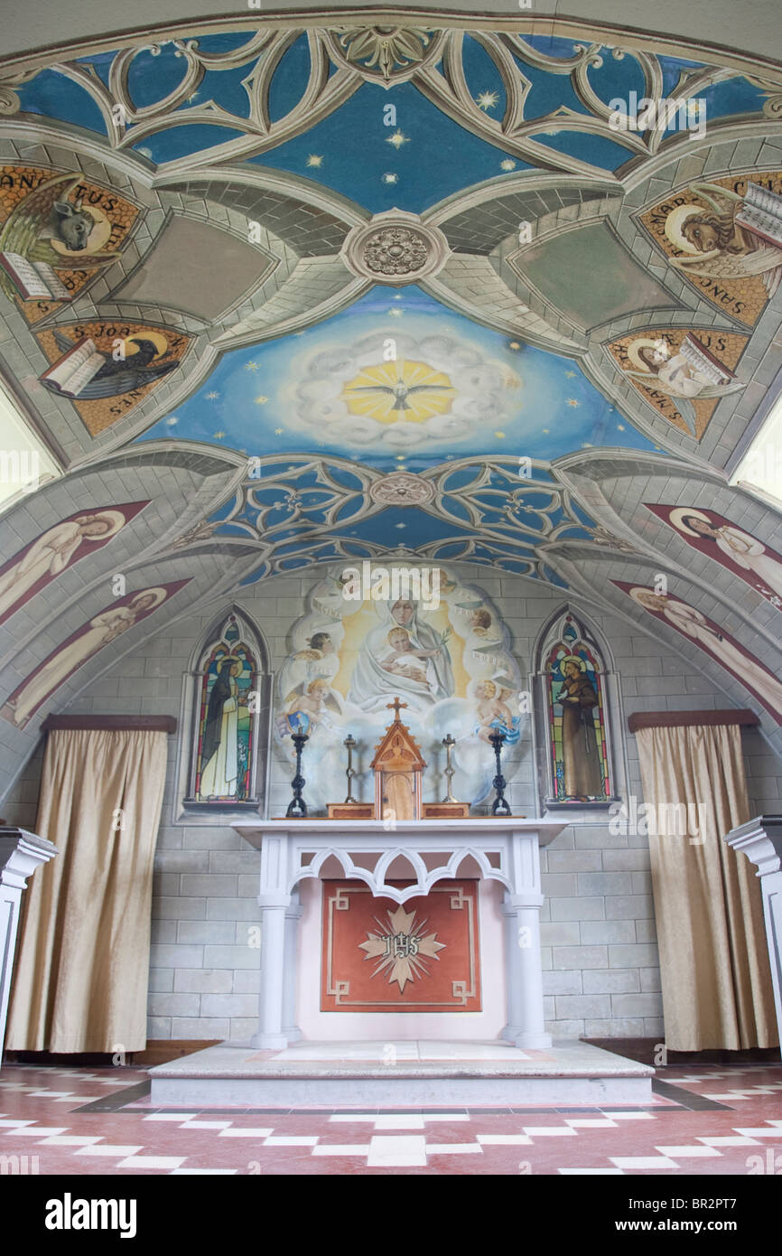 Chapelle italienne sur Lamb Holm, îles Orcades, Ecosse Banque D'Images