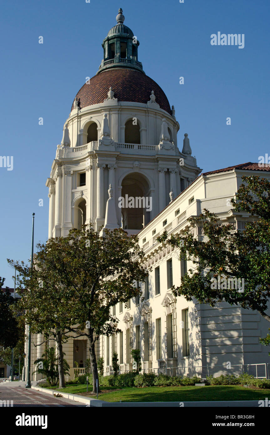 L'Hôtel de Ville de Pasadena dans le comté de Los Angeles en Californie. Banque D'Images