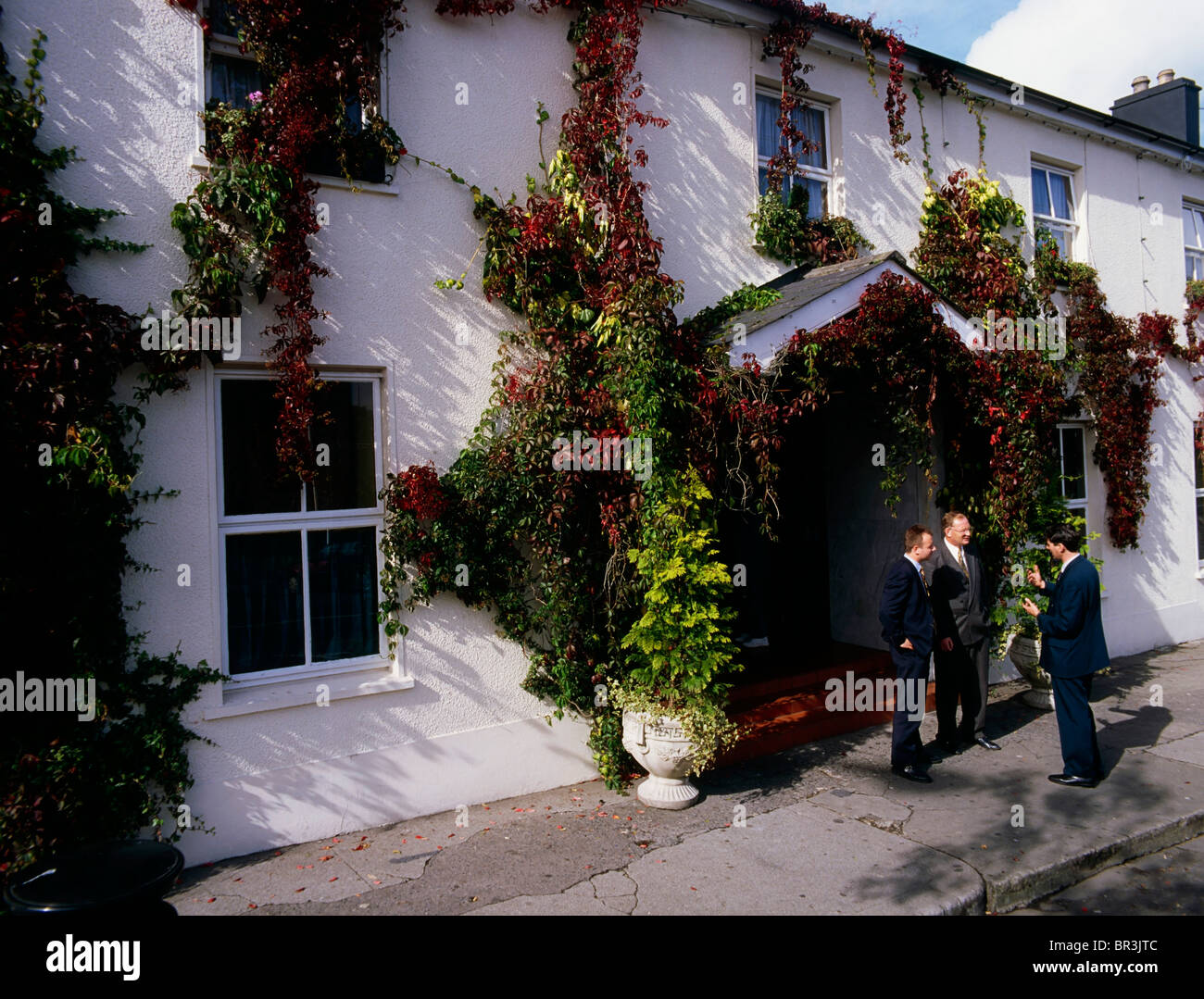 Piracicaba, Co Cavan, Irlande, Cootehill Maisons de campagne et hôtels, modèle Publié Banque D'Images