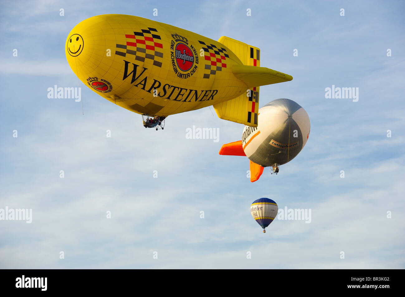 Hot Air Balloon Festival 2010 à Warstein Allemagne Banque D'Images