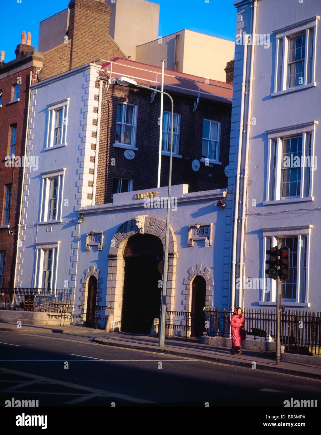 La coopération de Dublin, Dublin, Irlande, St James's Gate Brewery (Brasserie Guinness) Banque D'Images