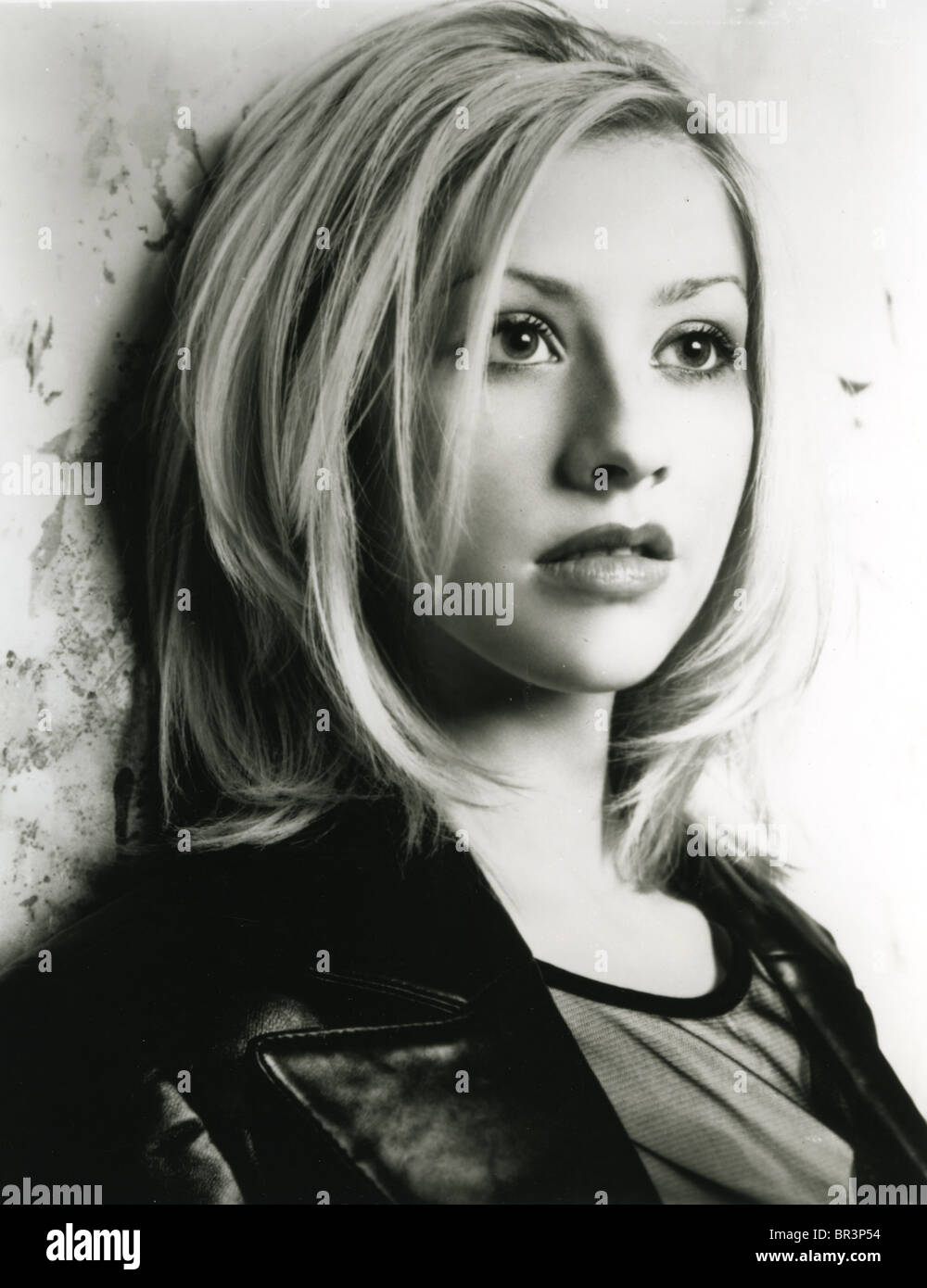 CHRISTINA AGUILERA photo promotionnelle de chanteur sur 2000 Banque D'Images