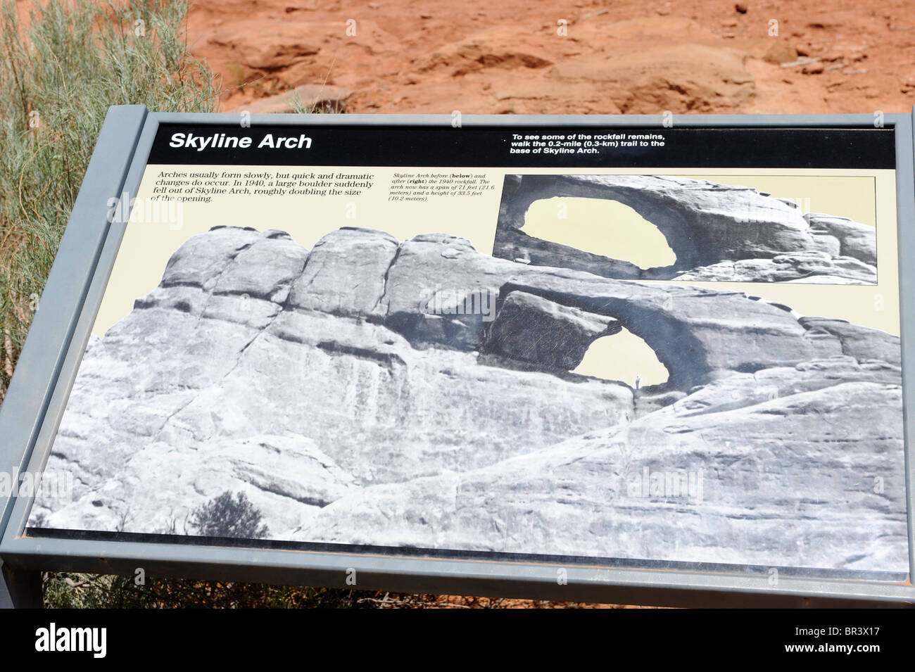 Arches National Park Moab Utah Banque D'Images