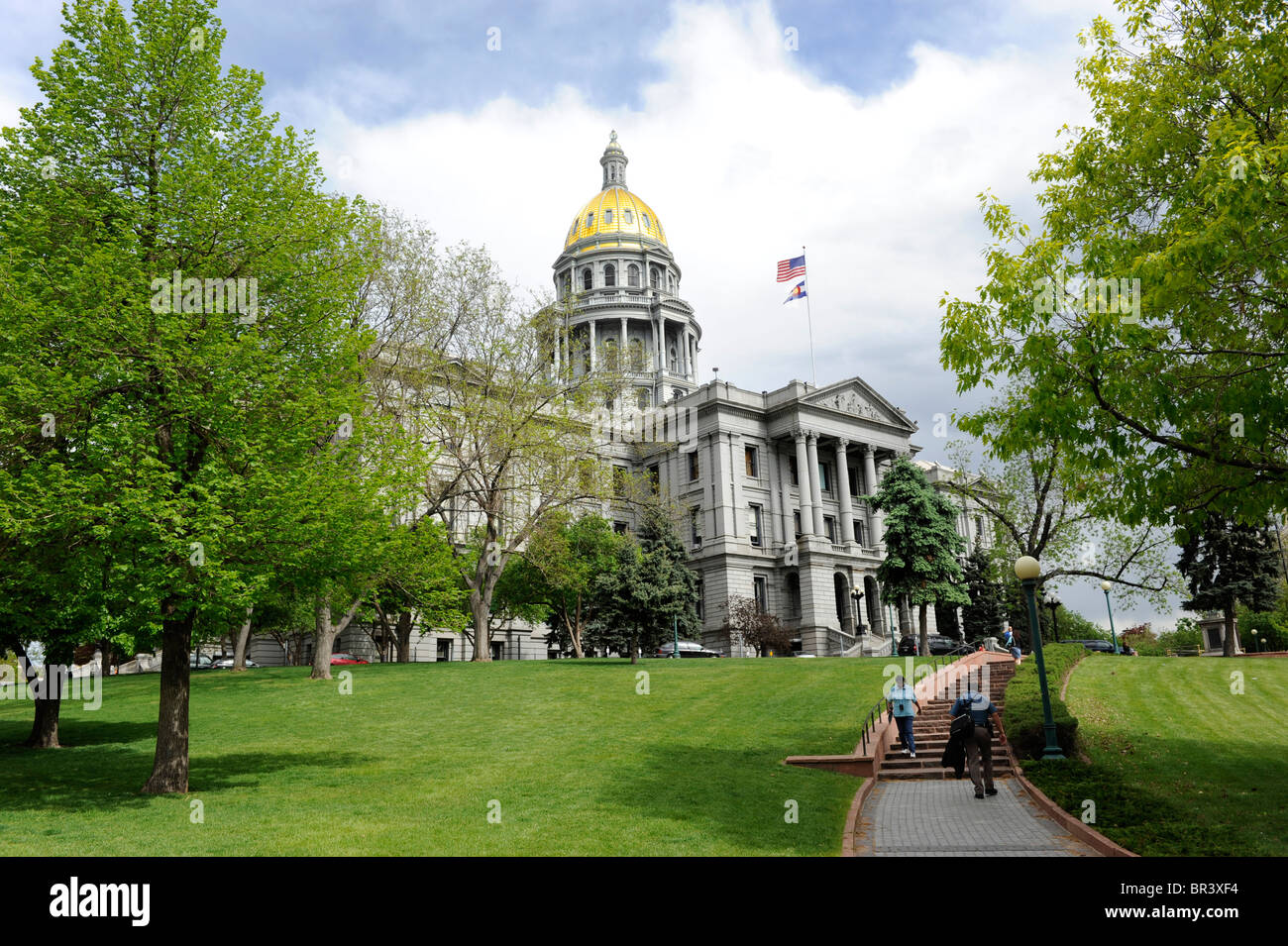 Denver Colorado State Capitol Building Banque D'Images