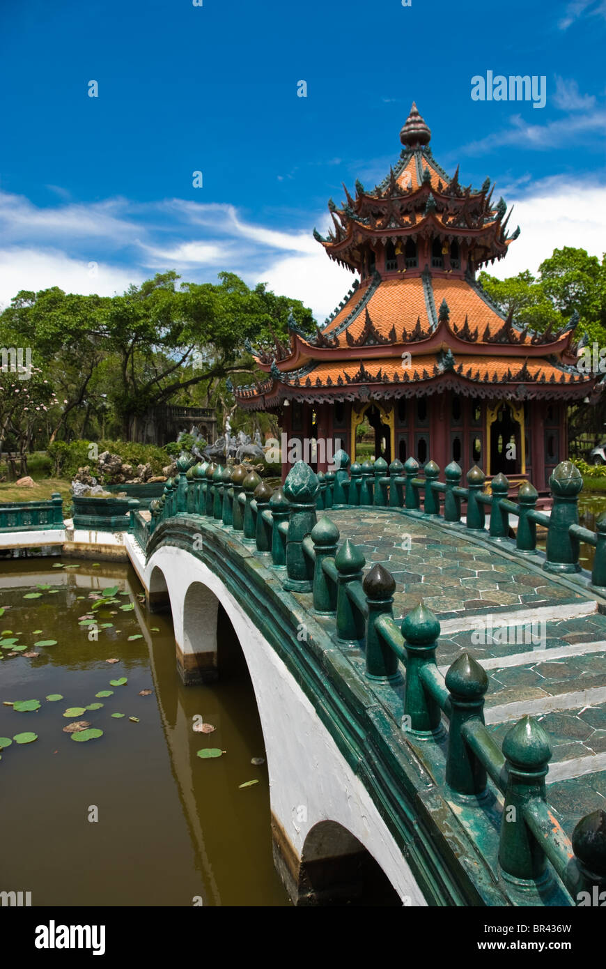 Phra Kaew Pavilion, musée en plein air de la ville ancienne, Thaïlande Banque D'Images