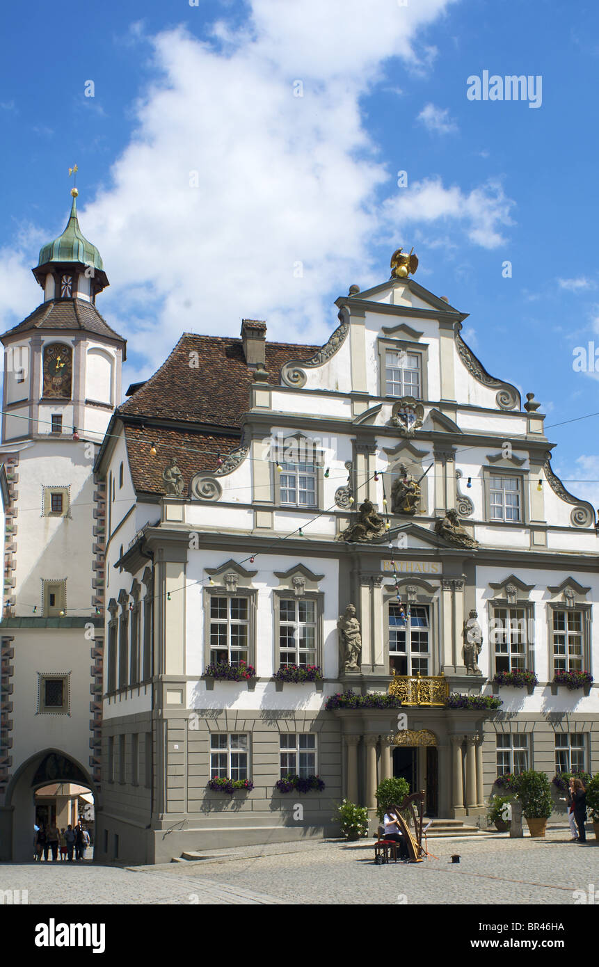 Mairie, Wangen im Allgaeu, Bade-Wurtemberg, Allemagne, Europe Banque D'Images