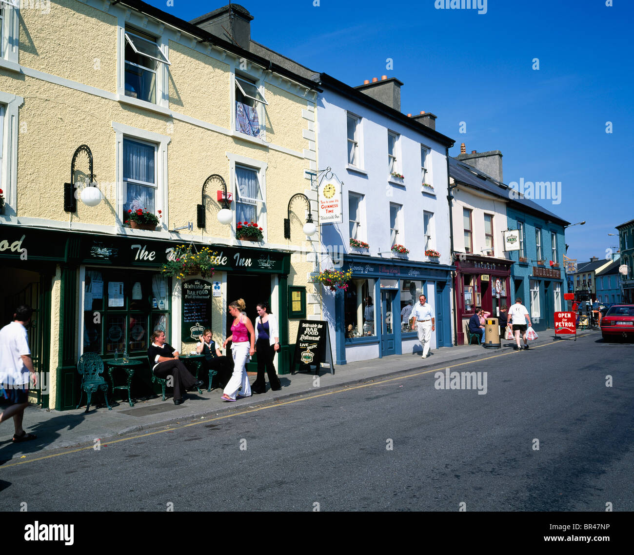 Schull, Co Cork, Irlande, Main Street Banque D'Images