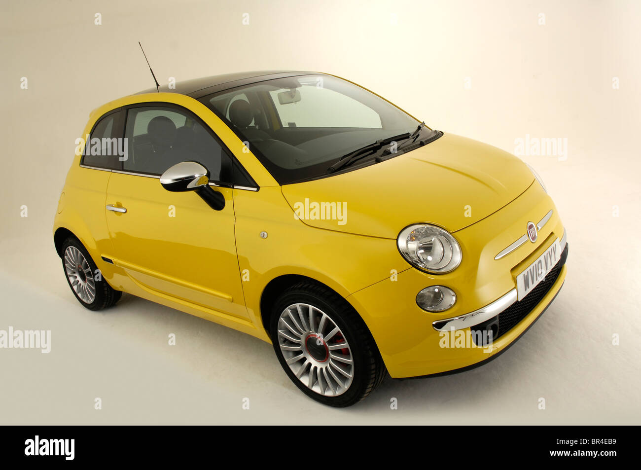 2010, fiat 500 Banque D'Images