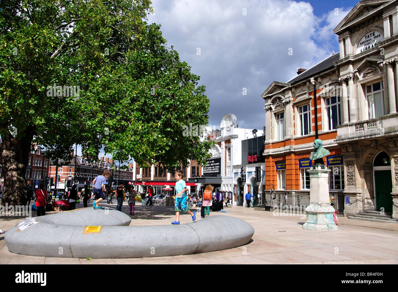 Brixton ovale, Brixton, London Borough of Lambeth, Greater London, Angleterre, Royaume-Uni Banque D'Images