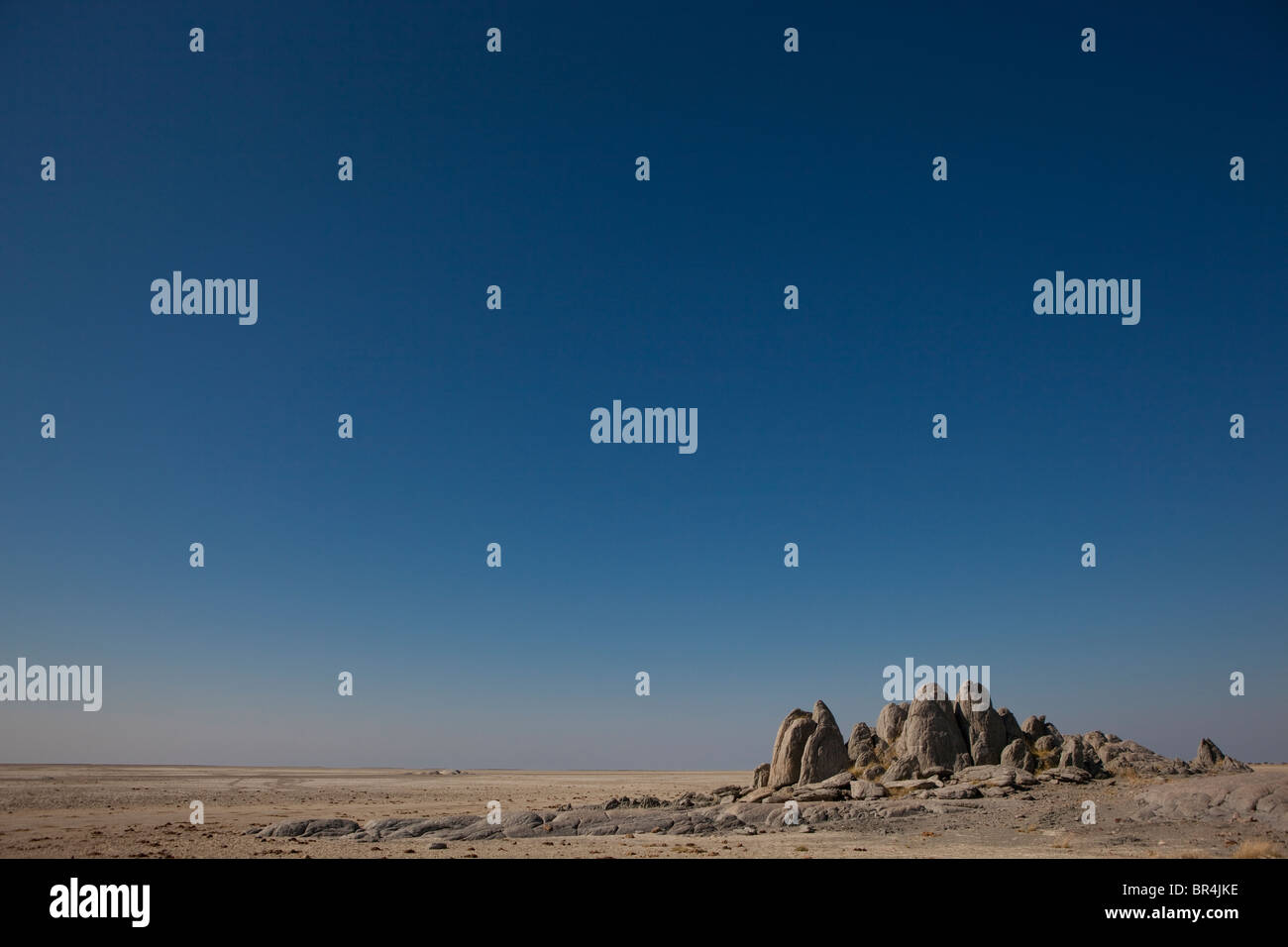 Kubu Island, Botswana Banque D'Images