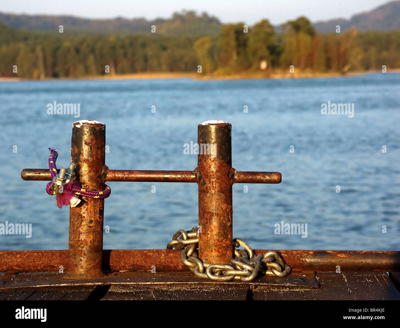 quai de bateau Banque D'Images