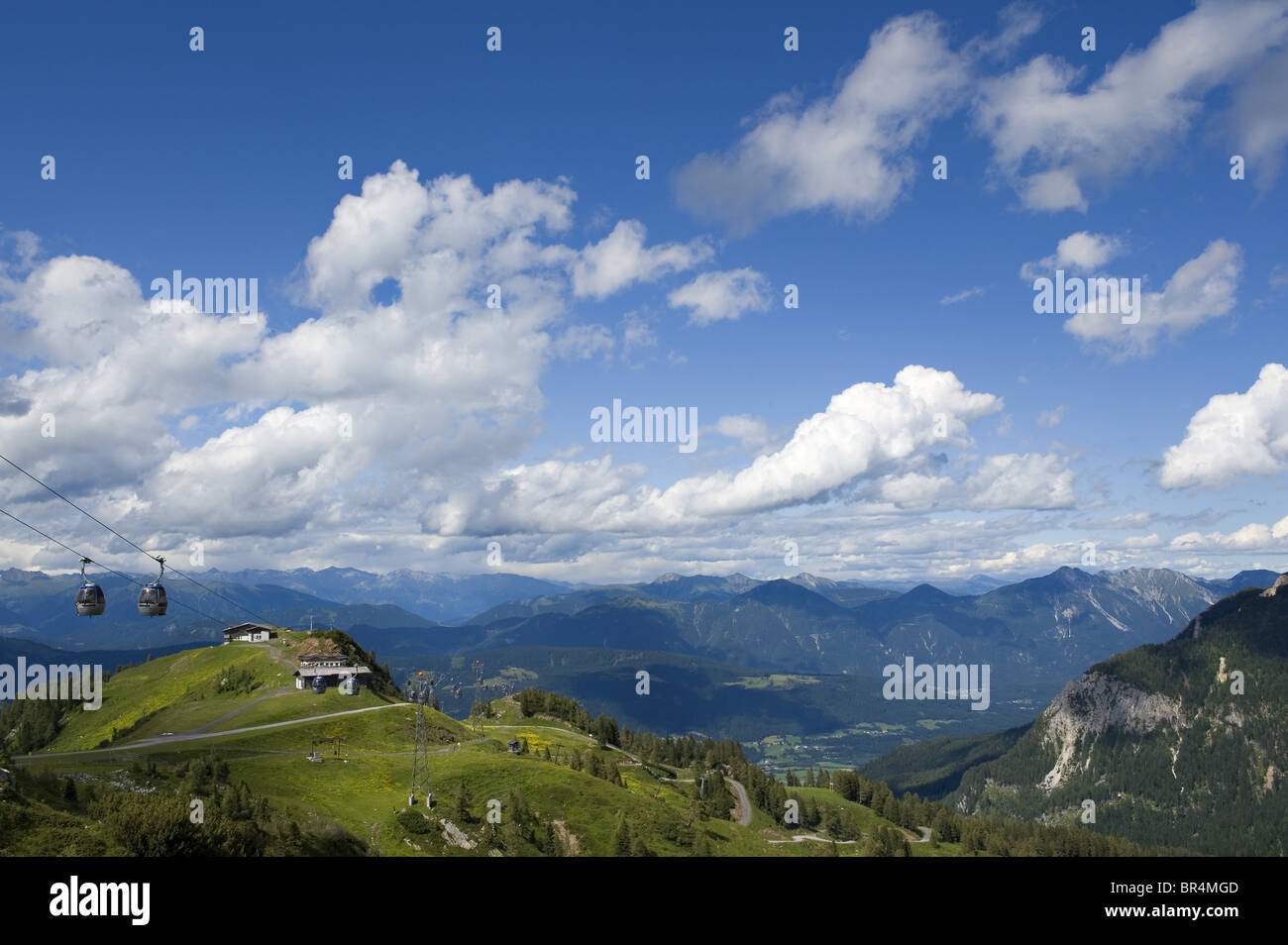 Alpes Carniques, Nassfeld Banque D'Images