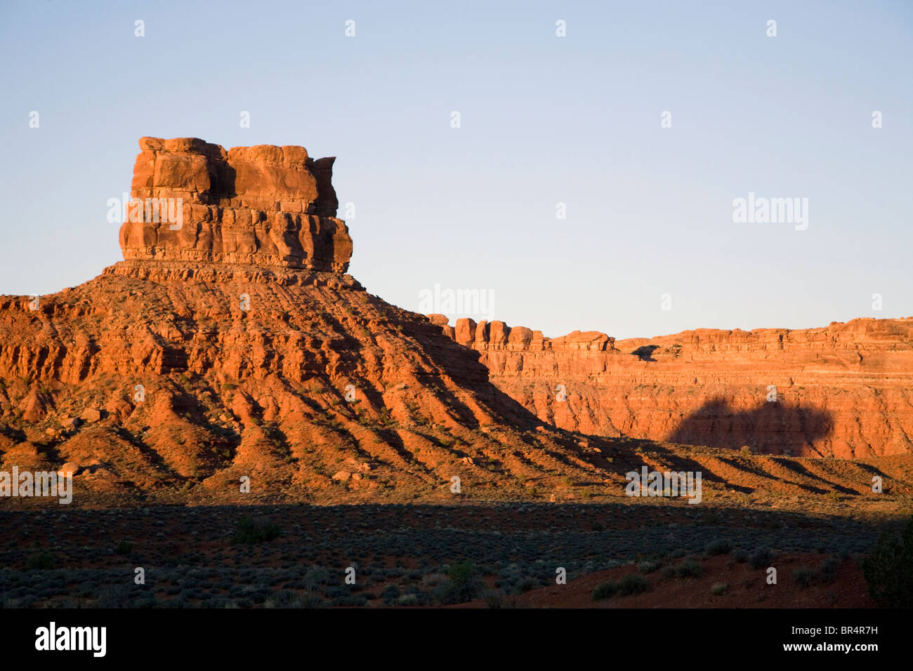 La Vallée des Dieux dans le sud de l'Utah Banque D'Images