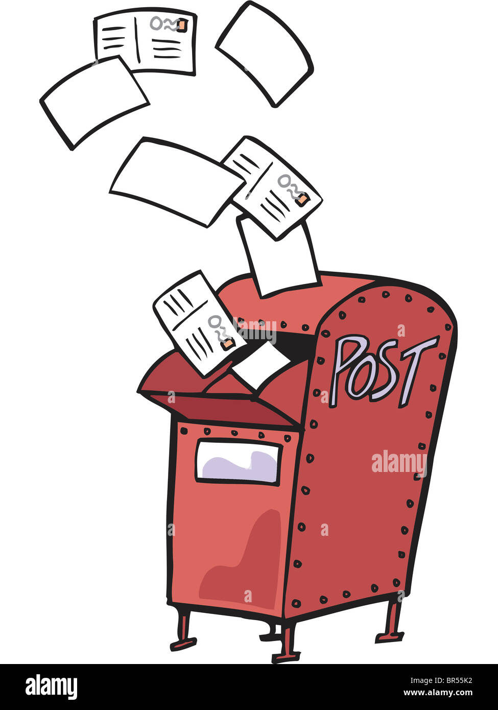 dessin boite aux lettres