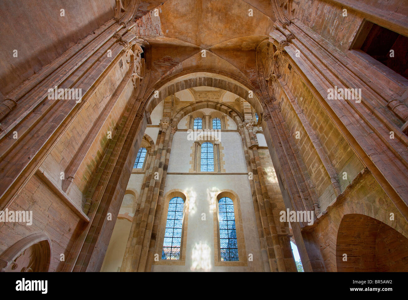 Europe, France, Saône-et-Loire, l'Abbaye de Cluny, Banque D'Images