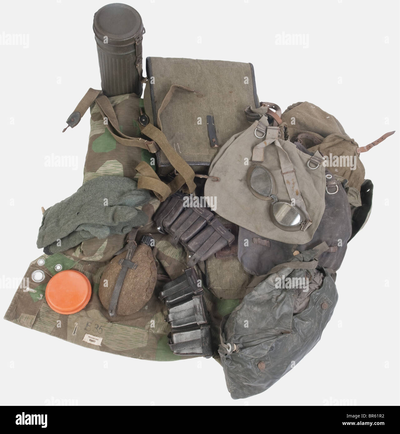 A Group Of Wehrmacht Equipment Banque d'image et photos - Alamy