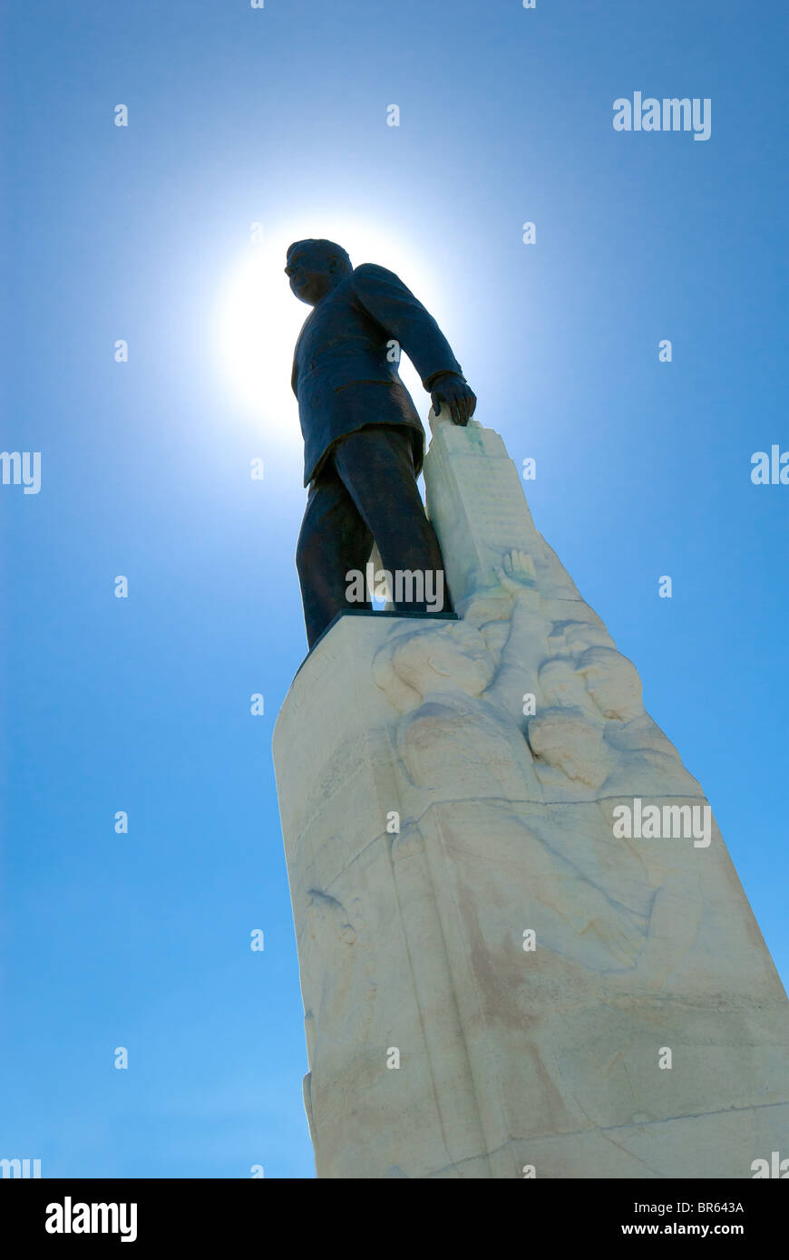 Huey P. Long Memorial se trouve en face de la Louisiana State University à Baton Rouge, Louisiane, Etats-Unis Banque D'Images