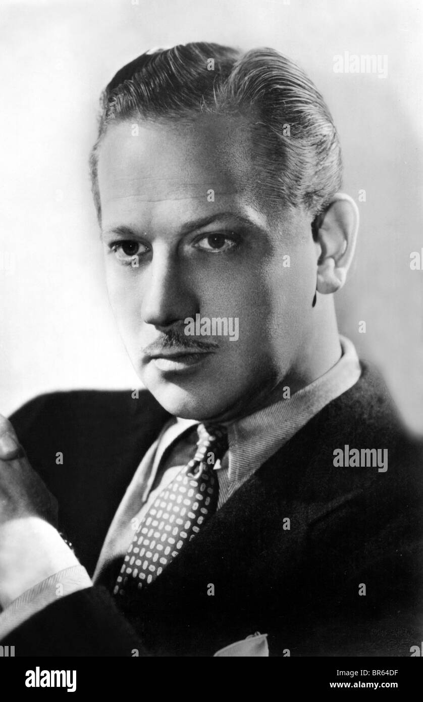 L'ACTEUR MELVYN DOUGLAS (1939) Banque D'Images
