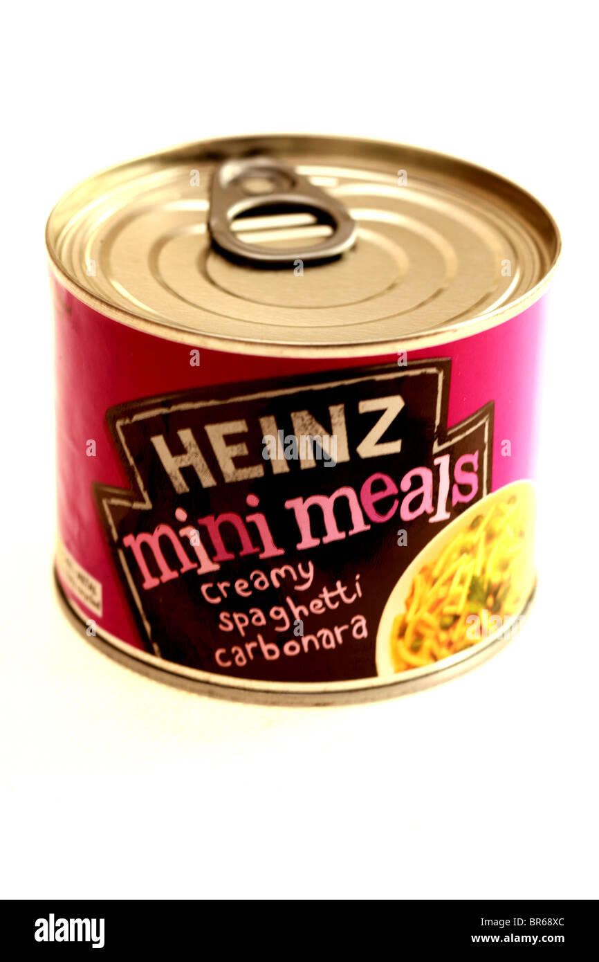 Heinz Mini Repas Banque D'Images