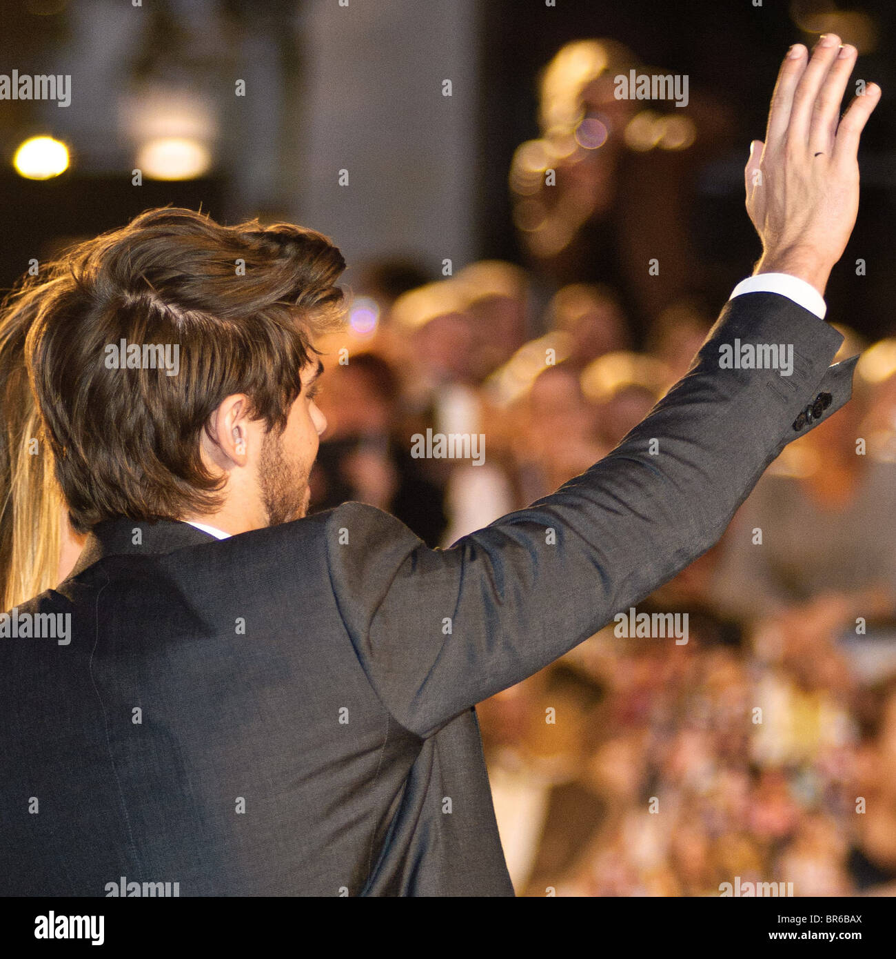 Zac Efron assiste à la première de il mort & Vie de Charlie St Cloud UK Film Première mondiale à l'Empire Leicester Square, Londres, 1 Banque D'Images