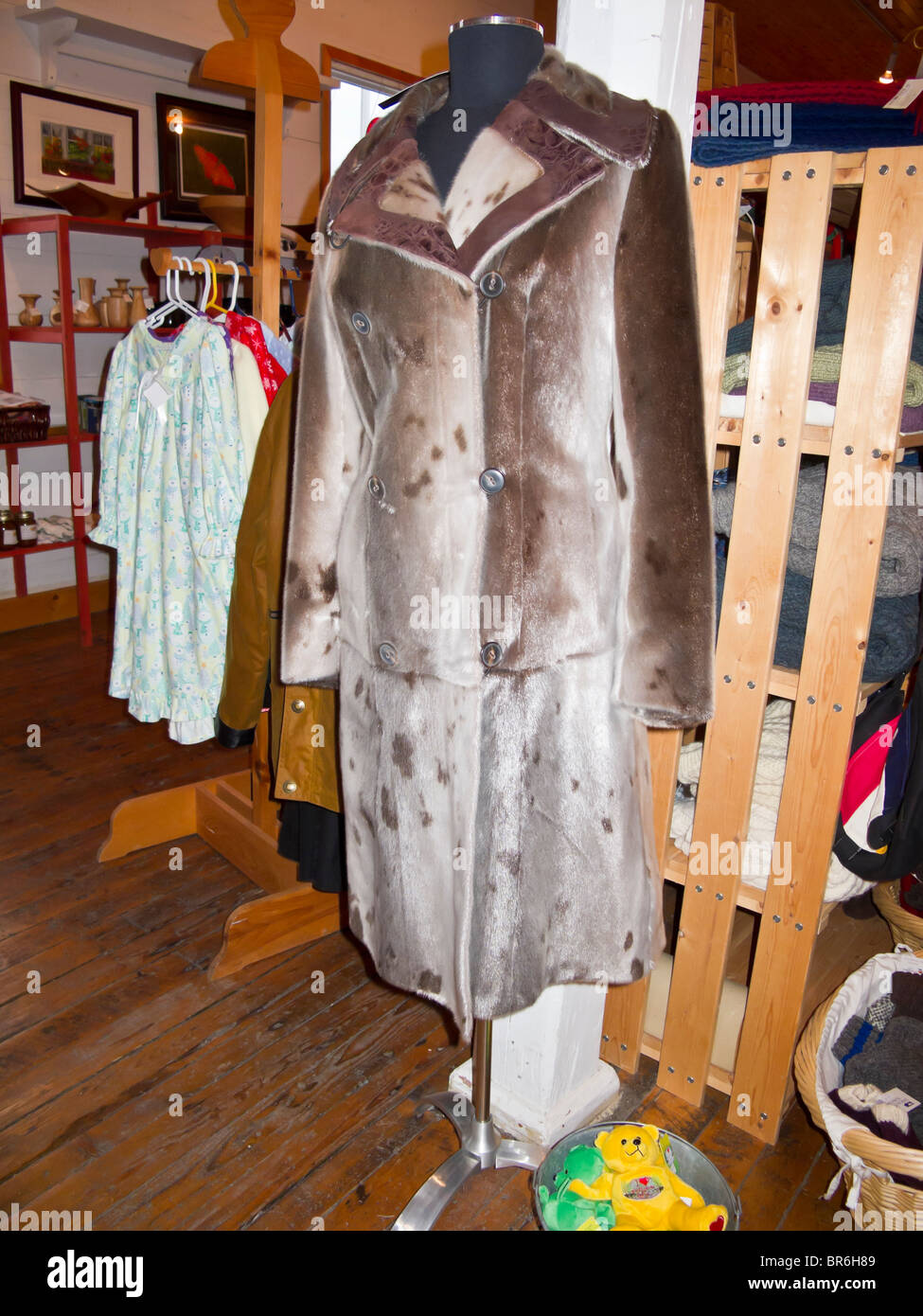 Manteau en peau de phoque, de Trinity, à Terre-Neuve, Canada Photo Stock -  Alamy