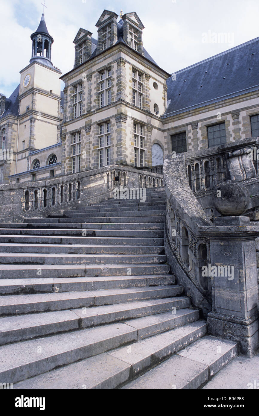 Château de Fontainebleau. Fontainebleau France Banque D'Images