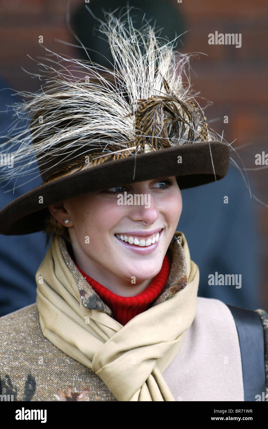 La princesse ZARA PHILLIPS Famille royale 18 Mars 2002 Banque D'Images
