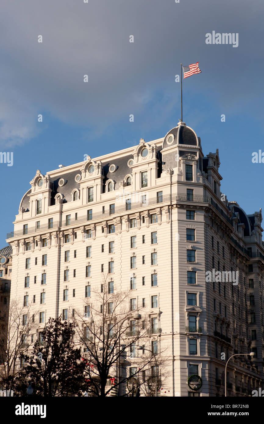 L'Hôtel Willard Intercontinental historique à Washington, DC. Banque D'Images