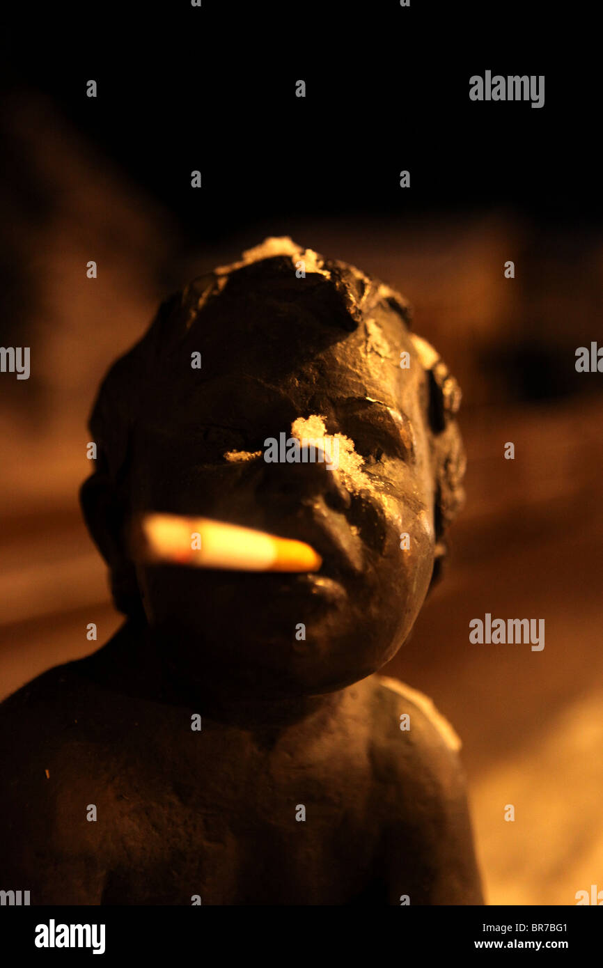 Cigarette Statue Banque D'Images