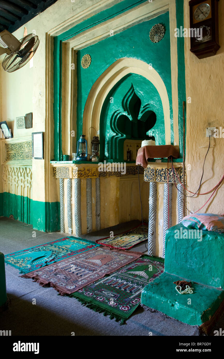 Entrée d'une mosquée à Zanzibar. Banque D'Images