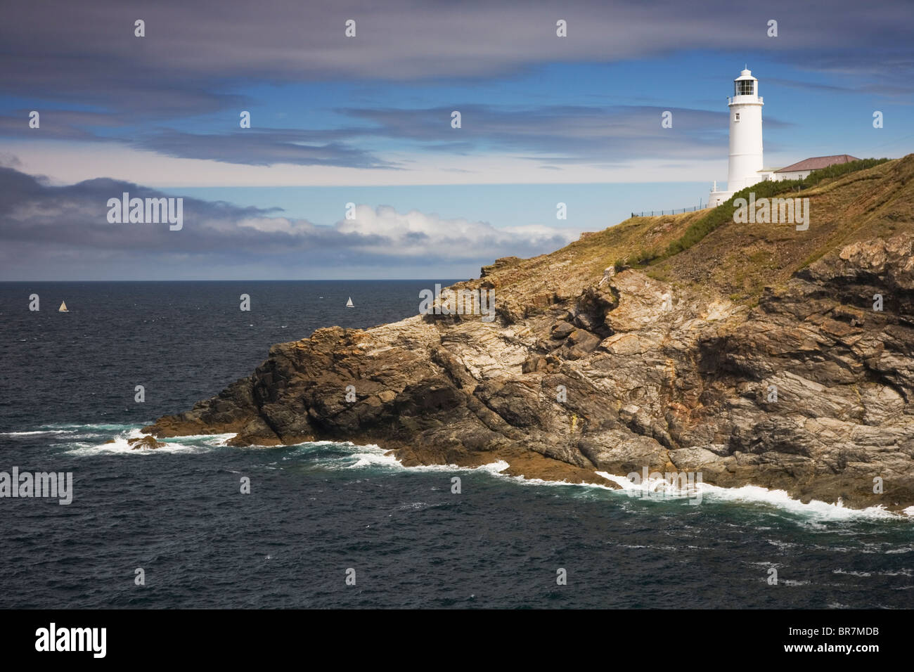 Trevose Head, Padstow, North Cornwall, UK Banque D'Images