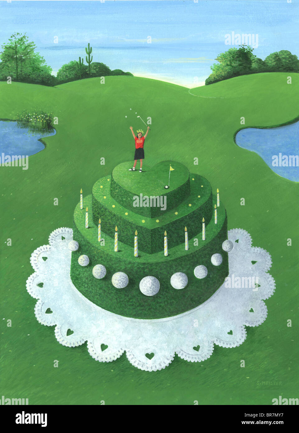 Golf Birthday Banque D Image Et Photos Alamy